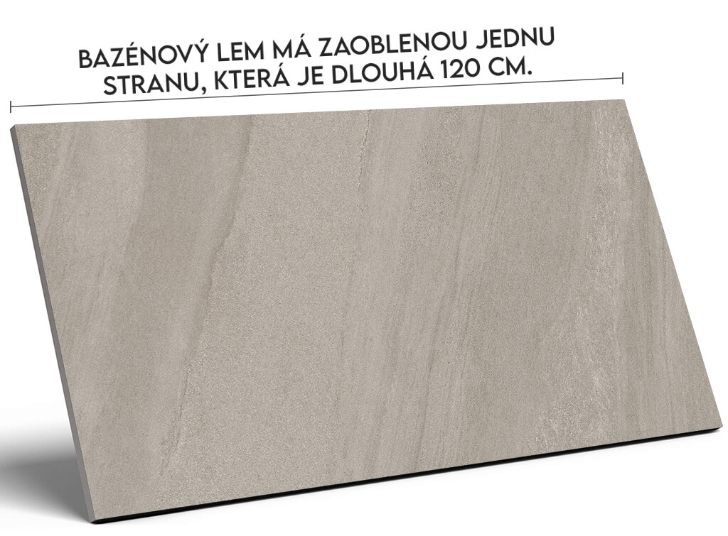 bazénový lem 60 x 120 cm obdélník zmenšené
